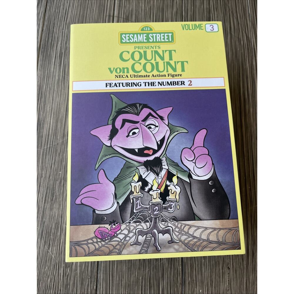 NEW Sesame Street Count Von Count NECA Ultimate Action Figure
